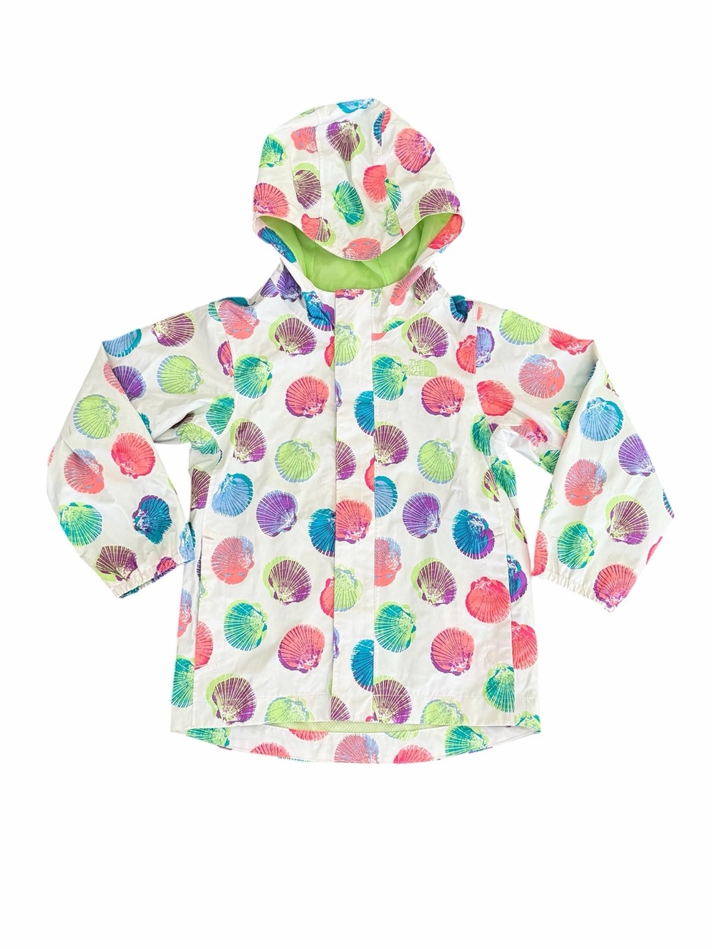 The NorthFace (4T) Hooded Rain Jacket